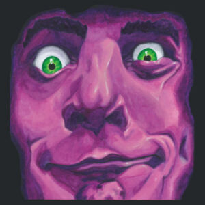 Womens Drownink Purple Face  Design