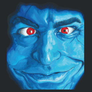 Youth Drownink Blue Face  Design