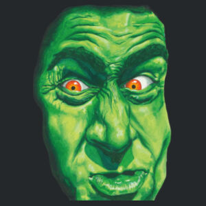 Youth Drownink Green Face  Design